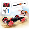 Afbeelding van Off-road speelgoedauto met afstandsbediening - 1:16 - op batterijen, omkeerbaar, LED 1 Stuks [DA00156] - 01