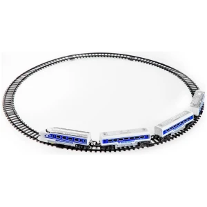 Afbeelding van Sneltrein - met station - elektrisch - 4 soorten sporen 1 Stuks [DA00353] - 01 DA00353 web