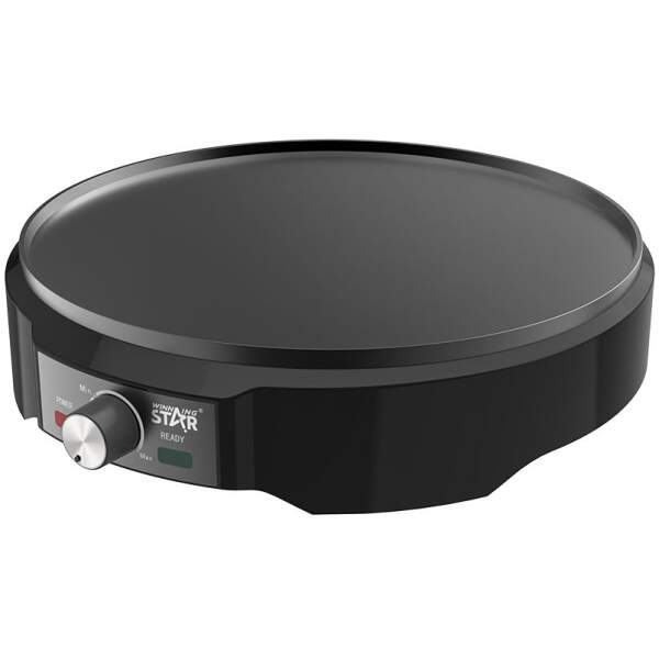 Afbeelding van WinningStar - Elektrische pannenkoekenmaker - 1200 W - zwart 1 Stuks [DA00443] - 01 DA00443 web