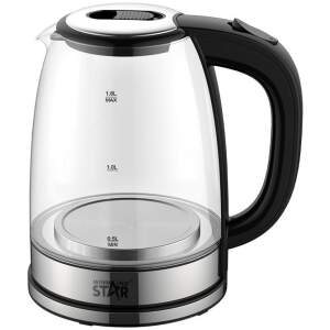 Afbeelding van WinningStar - Elektrische glazen waterkoker - 1500 W - 1,8 L 1 Stuks [DA00461] - 01 DA00461 web