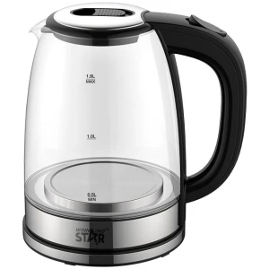Afbeelding van WinningStar - Elektrische glazen waterkoker - 1500 W - 1,8 L 1 Stuks [DA00461] - 01 DA00461 web