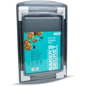Afbeelding van Baker's Secret - Essential Line - 3 bakplaten voor taarten 1 Stuks [DA00957] - 01 DA00957 web