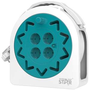 Afbeelding van WinningStar – Kabelhaspel met 20 m kabel – 4 x 230 V stopcontacten 1 Stuks [DA01164] - 01 DA01164 web