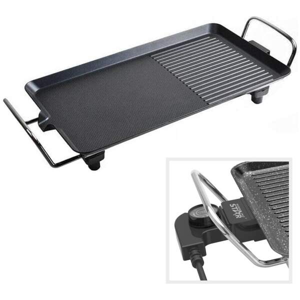 Afbeelding van WinningStar – Anti-aanbak elektrische tafelgrill – 1360 W 1 Stuks [DA01177] - 01 DA01177 web