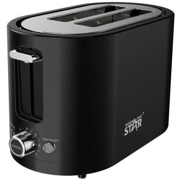 Afbeelding van WinningStar – Broodrooster – 650 – 750 W – zwart 1 Stuks [DA01180] - 01 DA01180 web