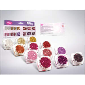 Afbeelding van Glitter powder set - selection of warm colors 1 Stuks [TY50146] - 01 TY50146 web