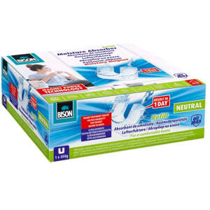 Afbeelding van Bison AirMax Ontvochtiger Navulling – Magnetische Tablet – 450g – Reukloos – Anti-Schimmel – Voor