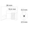 Afbeelding van DC-aansluiting 10 Stuks [05156] - 02 05156 draw
