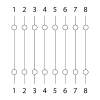 Afbeelding van 8P8C Cat.5 koppeling 5 Stuks [05266] - 02 05266 draw