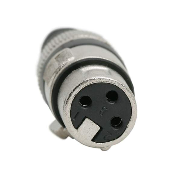 Afbeelding van XLR-aansluiting • 3-polig 2 Stuks [05664] - 02 05664 web