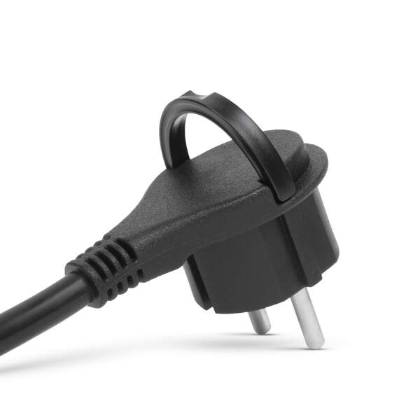 Afbeelding van Netstekker met kunststof lipje – met 5 m kabel – 3 x 1,5 mm2 – zwart 1 Stuks [05942C] - 02