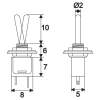 Afbeelding van Tuimelschakelaar 5 Stuks [09004] - 02 09004 draw 5