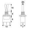Afbeelding van Tuimelschakelaar 5 Stuks [09010] - 02 09010 draw 5