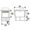 Afbeelding van Tuimelschakelaar 5 Stuks [09029PI] - 02 09029PI draw 7