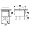 Afbeelding van Tuimelschakelaar 5 Stuks [09029ZO] - 02 09029ZO draw 7