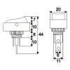 Afbeelding van Tuimelschakelaar 5 Stuks [09047SA] - 02 09047SA draw 5
