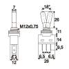 Afbeelding van Tuimelschakelaar 2 Stuks [09058PI] - 02 09058PI draw