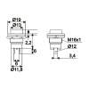 Afbeelding van Drukknop 5 Stuks [09065PI] - 02 09065PI draw