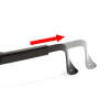 Afbeelding van Professionele veiligheidsbril voor brildragers, UV-bescherming - transparant 1 Stuks [10384TR] - 02 10384TR