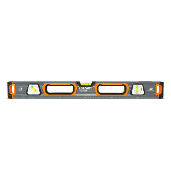 Afbeelding van Waterpas - met liniaal, spiegellibel - 600 mm 1 Stuks [10624B] - 02 10624B web