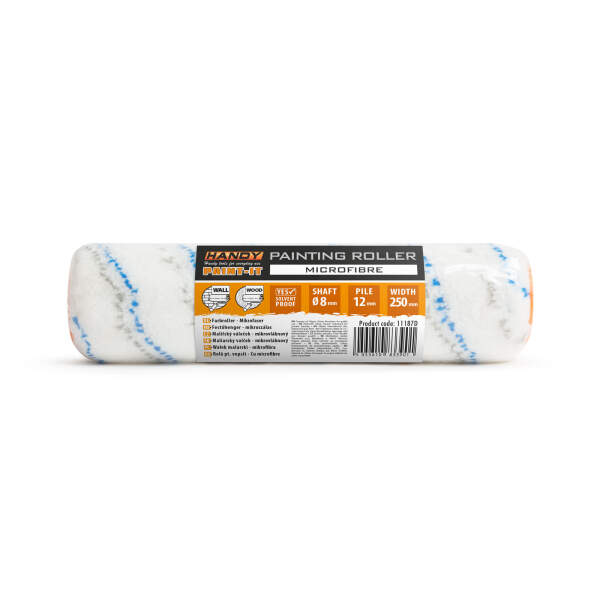 Afbeelding van Verfroller - microvezel - 250 mm 1 Stuks [11187D] - 02 11187D web