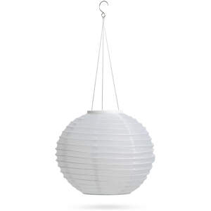 Afbeelding van Solarlantaarn - wit - koelwitte LED - 28 cm 1 Stuks [11399H-WH] - 02 11399H WH web