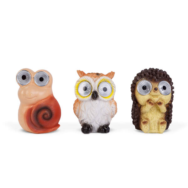 Afbeelding van Zonne-dierfiguren - 3 soorten - 2 witte LED's - 8,5 cm 1 Stuks [11428D] - 02 11428D web