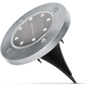 Afbeelding van LED afneembare solarlamp - rond - warmwit - 12 cm 1 Stuks [11440C] - 02 11440C web