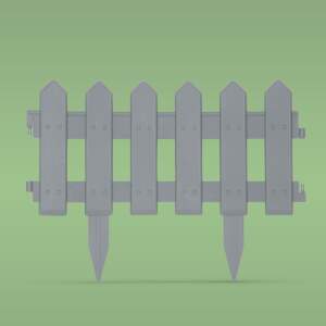 Afbeelding van Bloemperkrand/schutting 40 x 30 cm - grijs 1 Stuks [11471B] - 02 11471B web