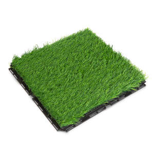Afbeelding van Kunstgras vloerbedekking - 30 x 30 cm - 6 stuks / verpakking 1 Stuks [11541] - 02 11541 web