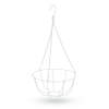 Afbeelding van Hangende metalen mand - voor het bevestigen van bloempotten - 25 cm - wit 1 Stuks [11566A] - 02 11566A web