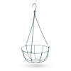 Afbeelding van Hangende metalen mand - voor het bevestigen van bloempotten - 25 cm - groen 1 Stuks [11566B] - 02 11566B web