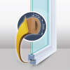 Afbeelding van Zelfklevende deur-/raamafdichting 1 Stuks [11599BR] - 02 11599BR web