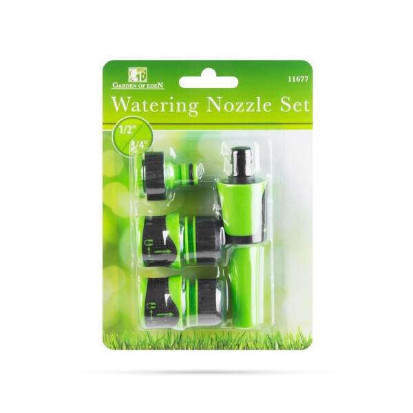 Afbeelding van Besproeiingssproeierset - traploos instelbare sproeistand - met rubber bekleed - 13,5 x 3,7 x 3,7 cm 1 Stuks