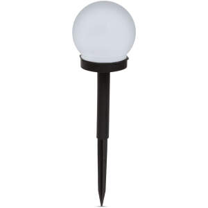 Afbeelding van LED-zonnelamp - plug-in - bolvormig, koel wit - Ø10 cm 1 Stuks [11711] - 02 11711 web