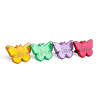 Afbeelding van LED-zonnelantaarn - vlinders - kleurrijk - zwart - kunststof - 9 x 9 x 8,5 cm 1 Stuks [11732B] - 02 11732B web
