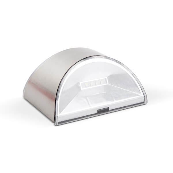 Afbeelding van Solarlamp - wandmontage - 10 x 5 x 8 cm - 4 witte SMD LED's 1 Stuks [11783] - 02 11783 web