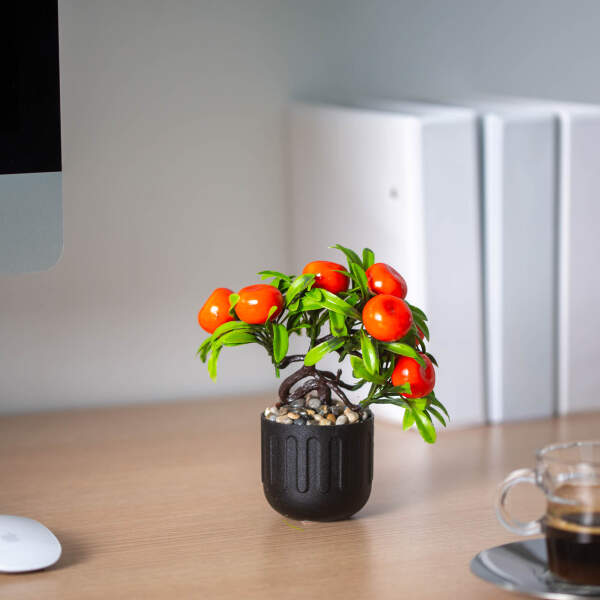 Afbeelding van Kunstplant decoratie - zuiders fruit - 18 x 18 cm - 3 soorten 1 Stuks [11884] - 02 11884 web
