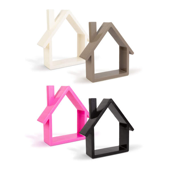 Afbeelding van Wanddecoratie - huis - 24 x 24 cm - 4 soorten 1 Stuks [11886] - 02 11886 web