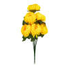 Afbeelding van Kunstplantdecoratie - Chrysanthemum - Geel - 12 x 58 cm 1 Stuks [11912B] - 02 11912B web