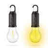 Afbeelding van Hangende solarlamp - gloeilampvorm - USB-C - 100 lumen - 400 mAh 1 Stuks [18585] - 02 18585 web