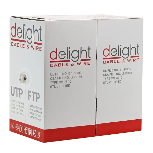 Afbeelding van FTP PATCH Cat.5e-kabel 305 Stuks [20046] - 02 20046 box