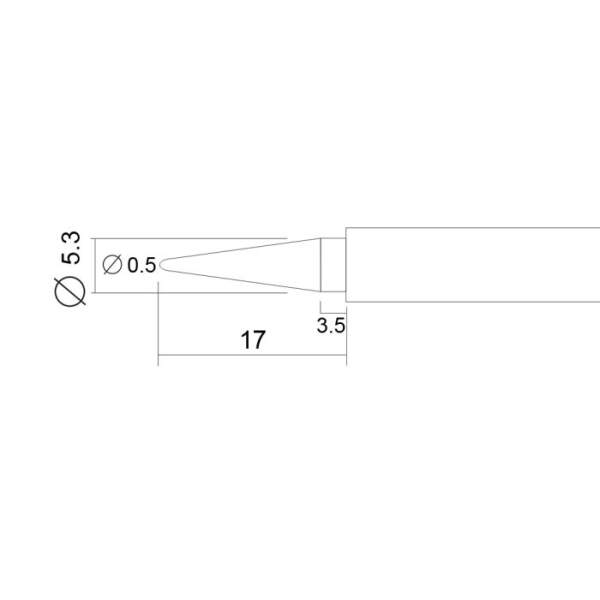 Afbeelding van Tip - 2 stuks / blister 1 Stuks [28921N] - 02 28921N draw