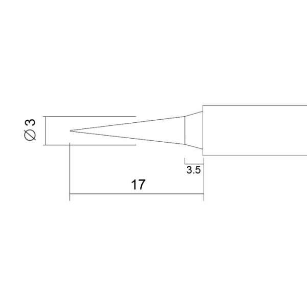 Afbeelding van Tip - 2 stuks / blister 1 Stuks [28922N] - 02 28922N draw