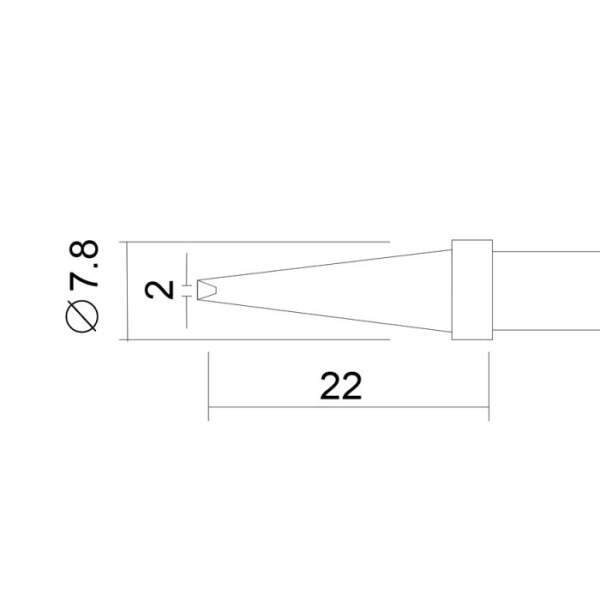 Afbeelding van Tip - 2 stuks / blister 1 Stuks [28934] - 02 28934 draw