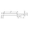Afbeelding van Tip - 2 stuks / blister 1 Stuks [28944] - 02 28944 draw