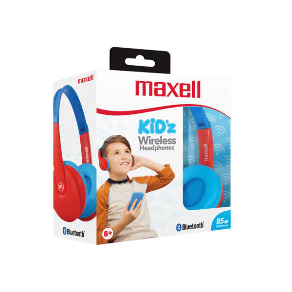 Afbeelding van Maxell HP-BT350 kinderhoofdtelefoon - kleurrijk 1 Stuks [52045B] - 02 52045B web