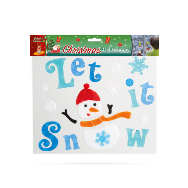 Afbeelding van Gel raamdecoratie - kerst - XXL 1 Stuks [55204X] - 02 55204X web