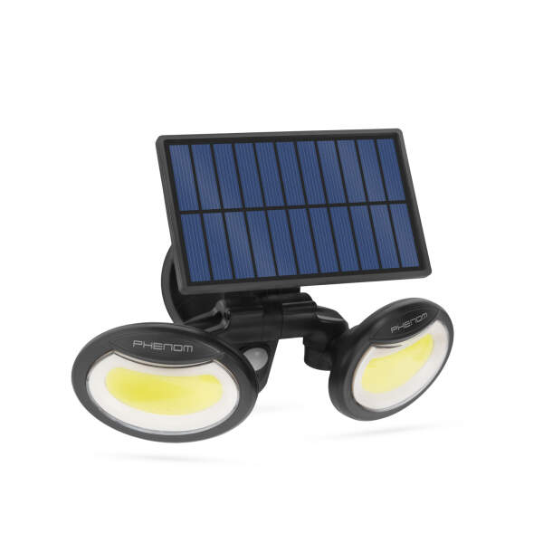 Afbeelding van Zonne-reflector met bewegingssensor - met draaibare kop - 2 COB-leds 1 Stuks [55283] - 02 55283 web