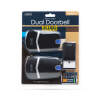 Afbeelding van Kinetische batterijloze draadloze deurbel 1 Stuks [55342BK-2] - 02 55342BK 2 web